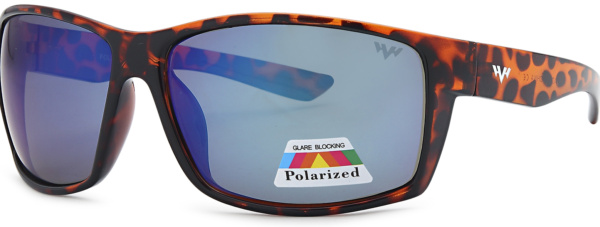 POL3259 - Polarized Wrap Wholesale Sunglasses