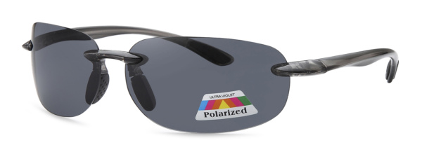 POL3218 - Rimless Polarized Sunglasses