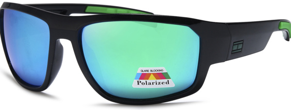 POL3222 - Polarized Wrap Wholesale Sunglasses